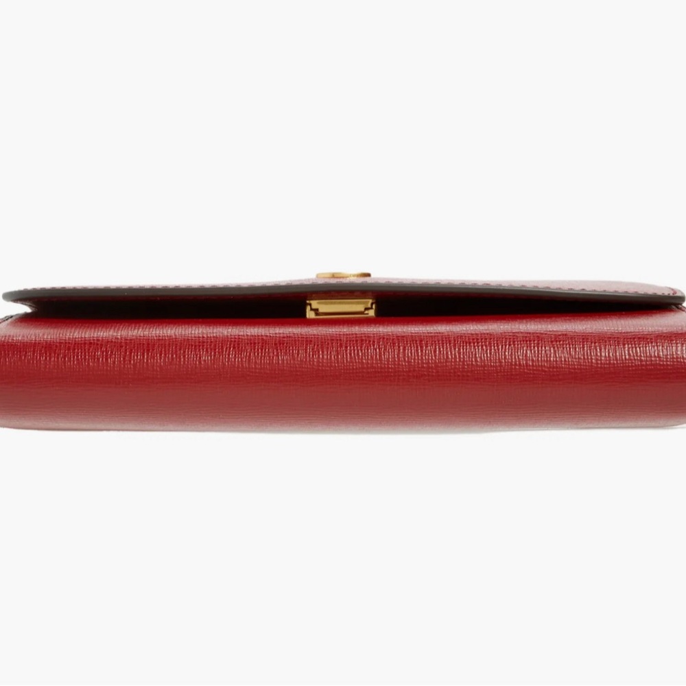 Tory Burch Robinson Leather Wallet on a Chain - Bricklane - Picture 5 of 10